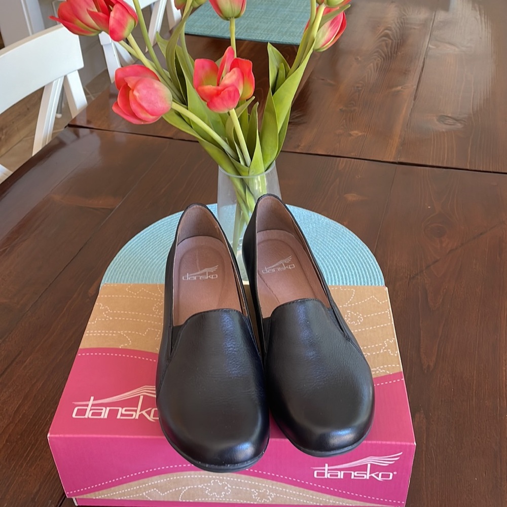 Dansko - Black Nappa Farah Slip-Ons